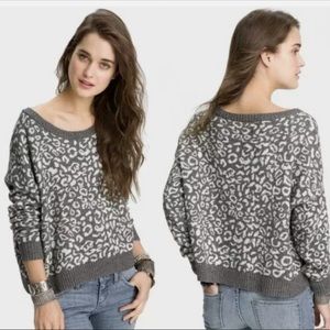 Free People Cropped Sweater